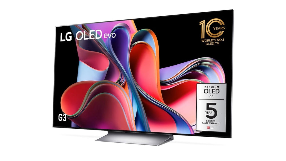 LG G3 83 Inch 2023 OLED evo TV with Self Lit OLED Pixels