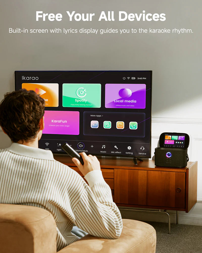 Ikarao Shell S2 Smart Karaoke Machine