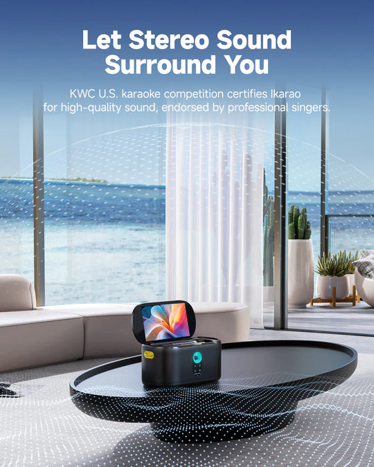 Ikarao Shell S1 Smart Karaoke Machine