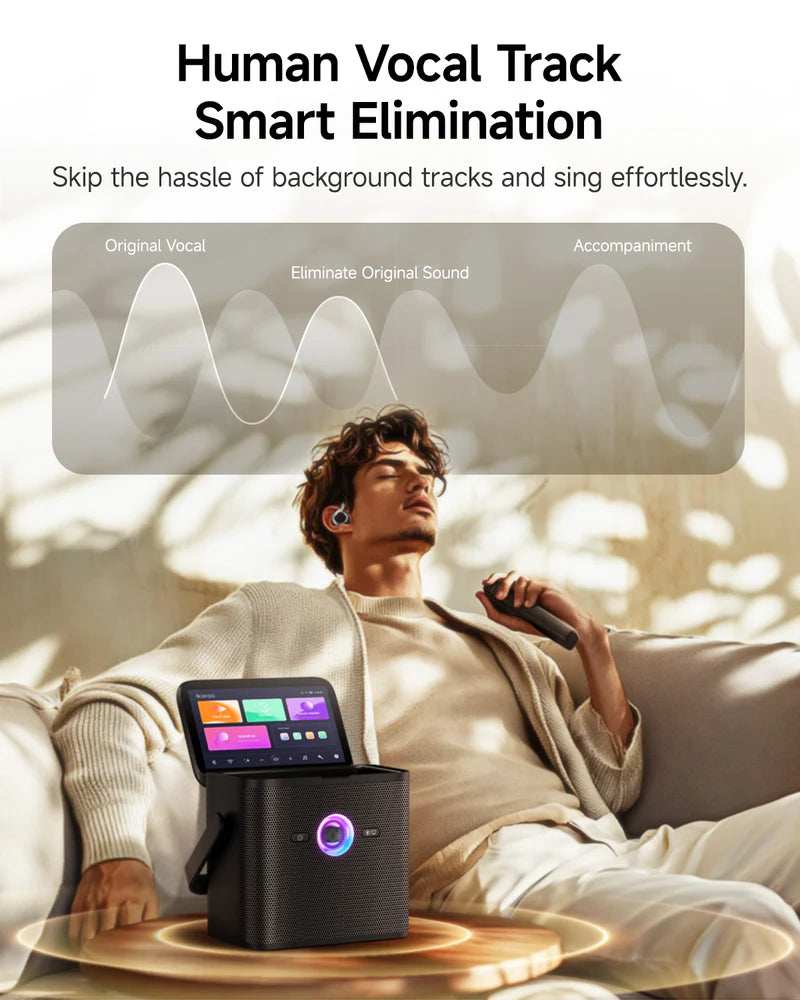 Ikarao Shell S3 Smart Karaoke Machine