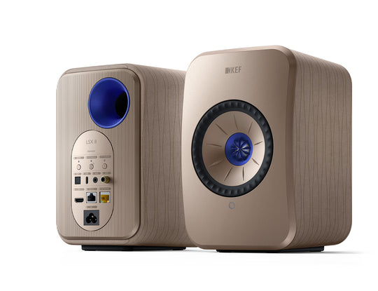 KEF LSX II Wireless Hifi Bookshelf Speakers