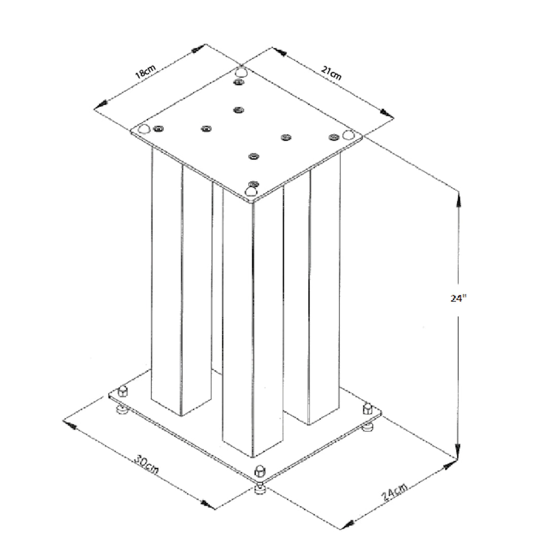 RVM Tauris SP121-24 Speaker Stand