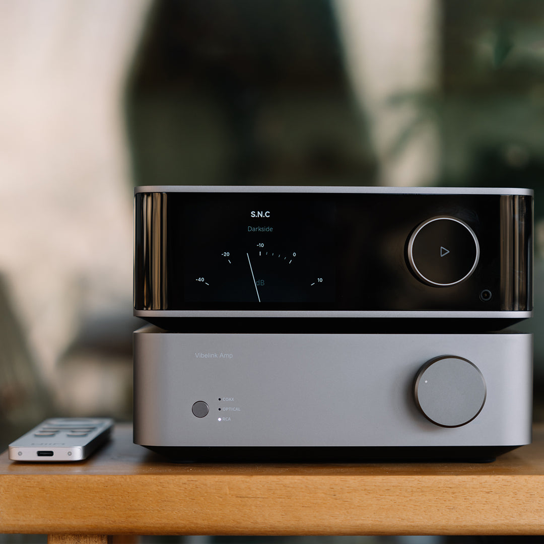 WiiM VibeLink Amp 200W Stereo Power Amplifier