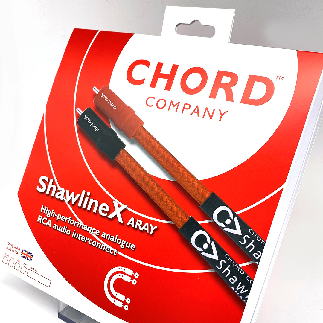 Chord ShawlineX Analogue RCA Cable Pair