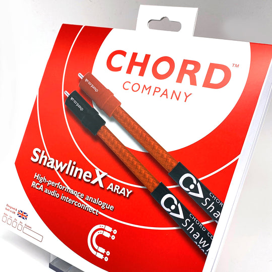 Chord ShawlineX Analogue RCA Cable Pair