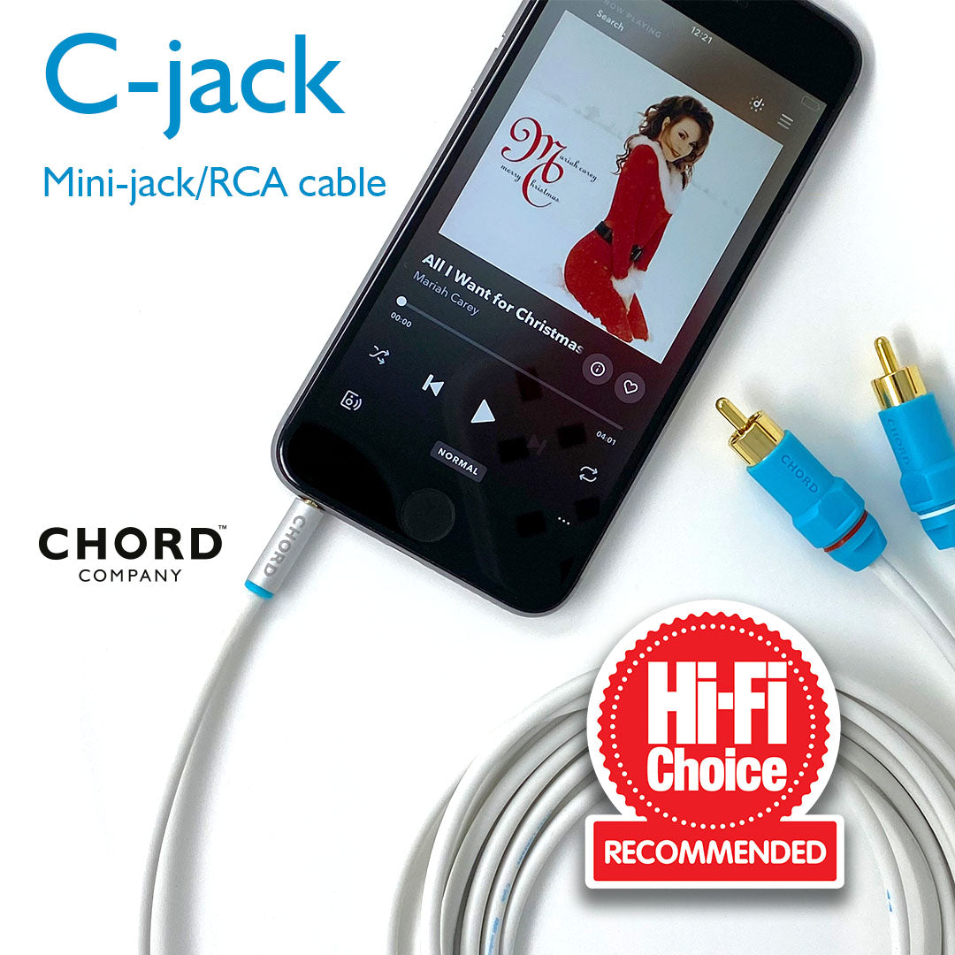 Chord C-Jack Mini-jack/RCA Analogue Interconnect