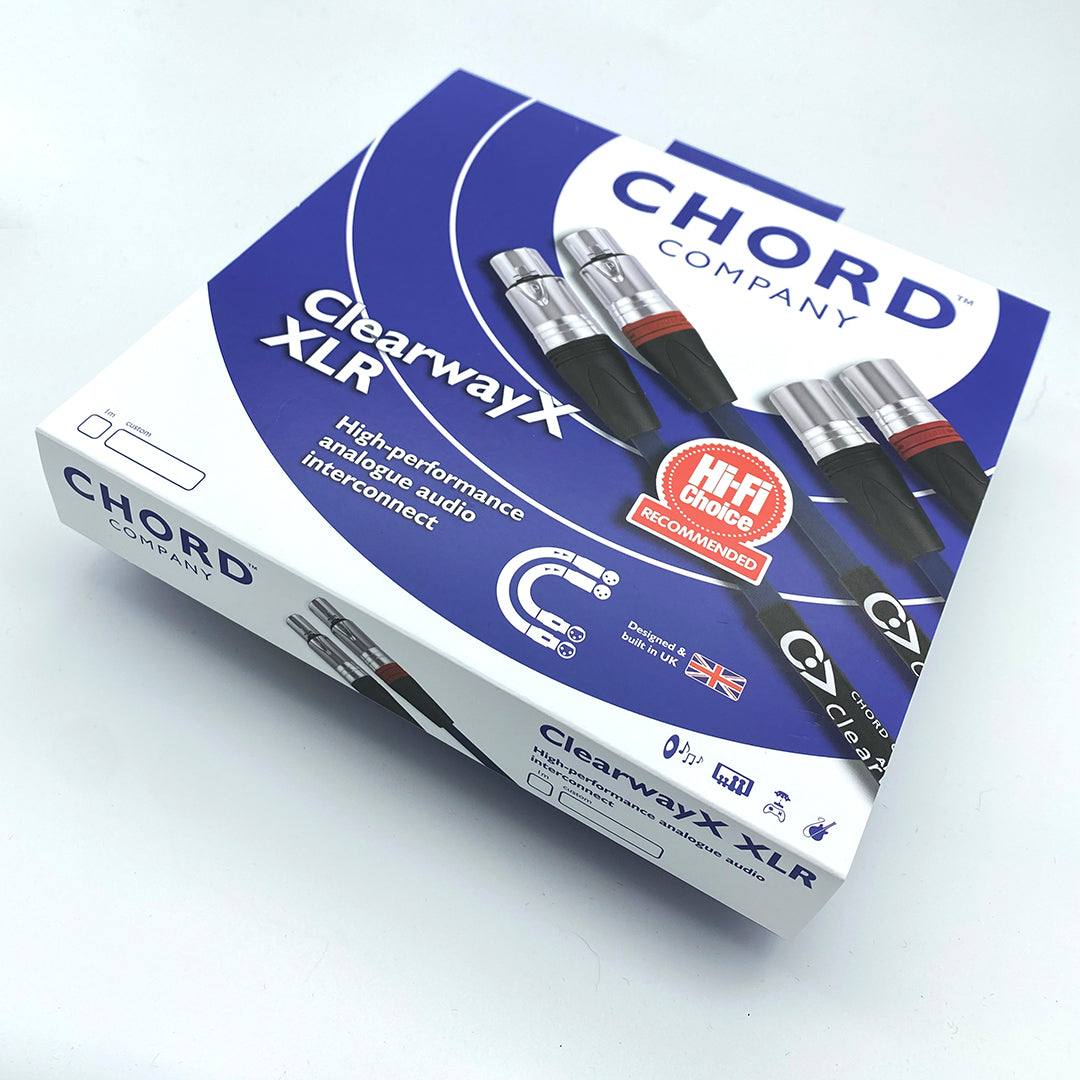 Chord ClearwayX Analogue XLR Cable Pair