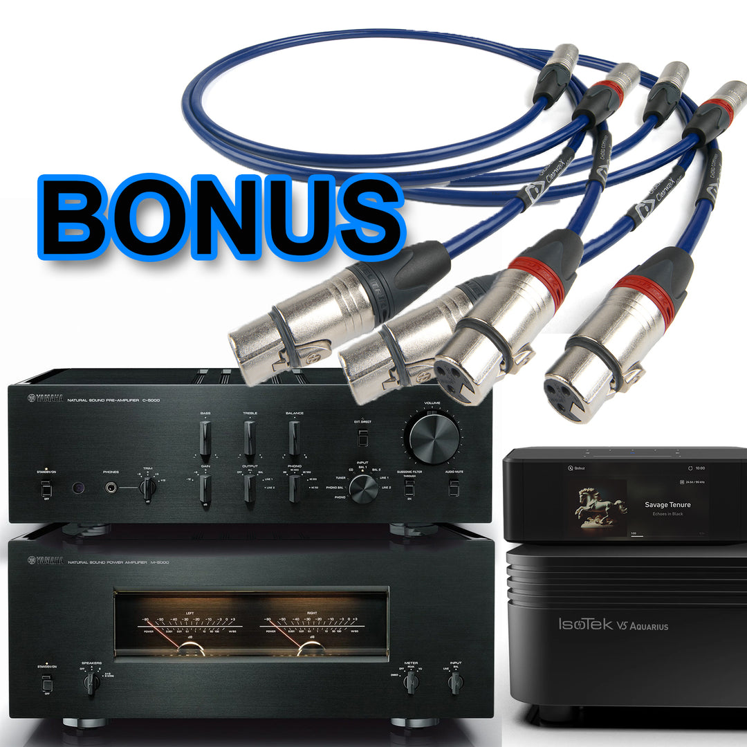 Yamaha Elite Hifi Bundle - C5000/M5000 + Bonus
