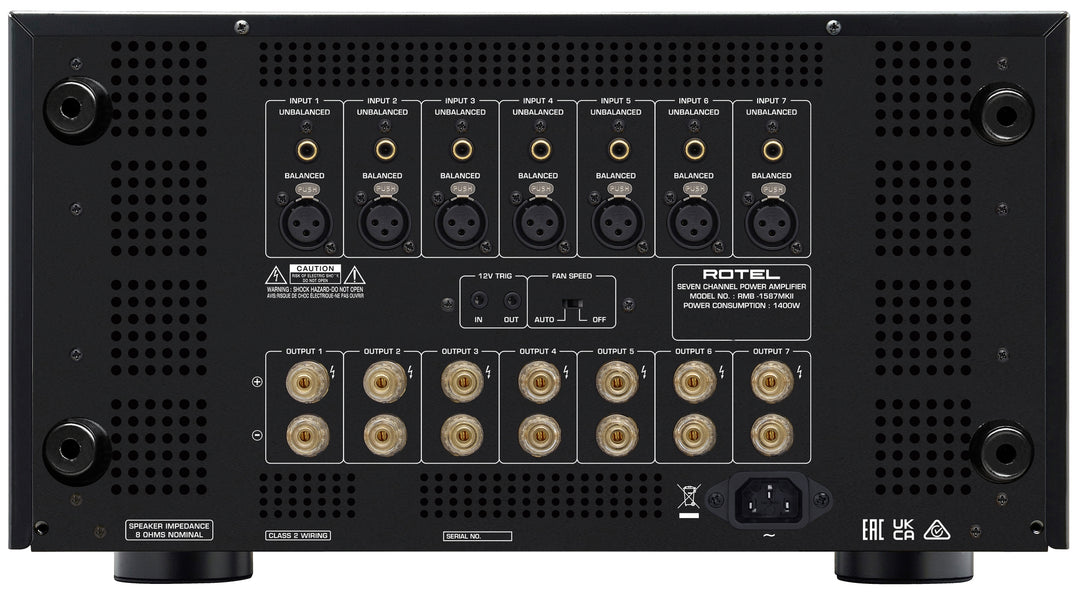Rotel RMB-1587MKII Multi-Channel Power Amplifier