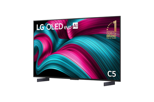 LG C5 42" OLED EVO 4K UHD SMART TV 2025