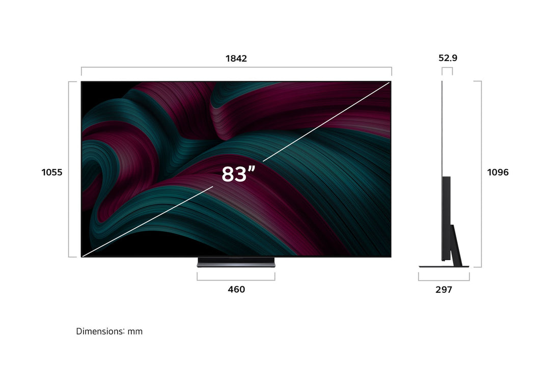 LG C5 83" OLED EVO 4K UHD SMART TV 2025