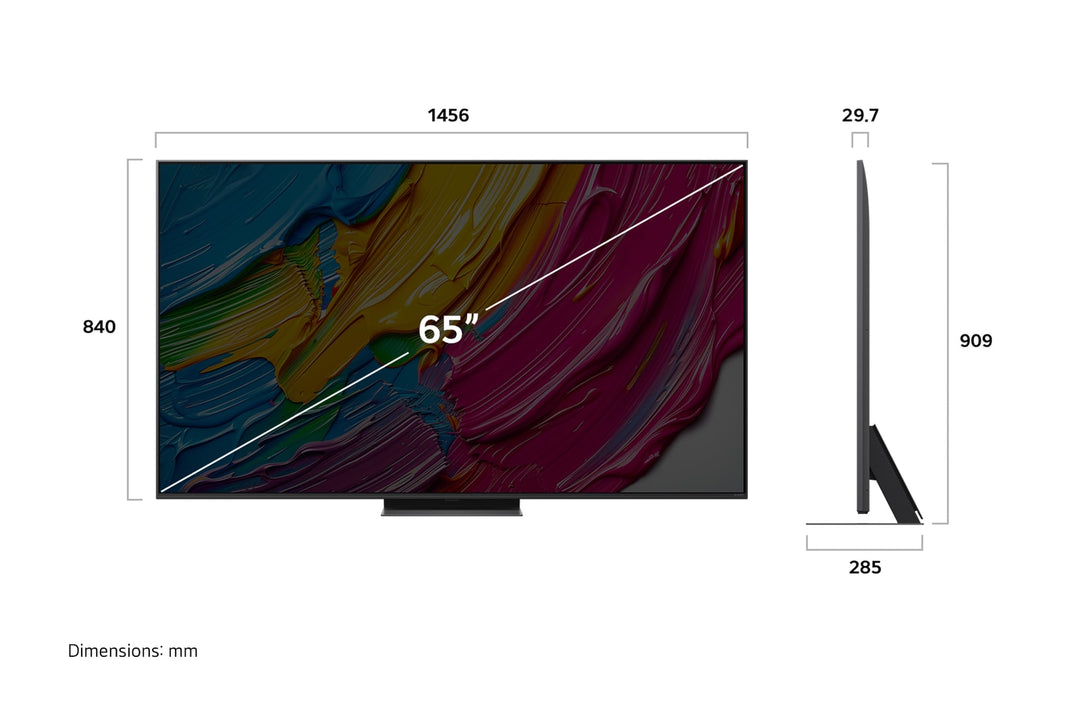 LG QNED81A 65" 4K UHD LED SMART TV 2025