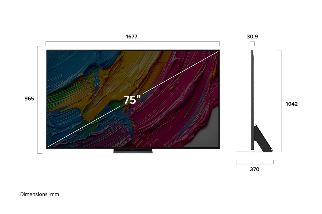 LG QNED81A 75" 4K UHD LED SMART TV 2025