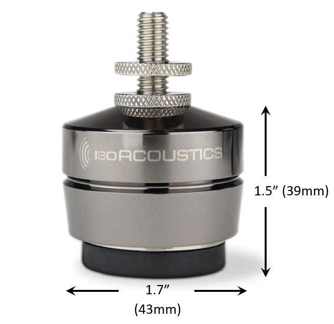 IsoAcoustics GAIA Series Cast Metal Acoustic Isolation Stands