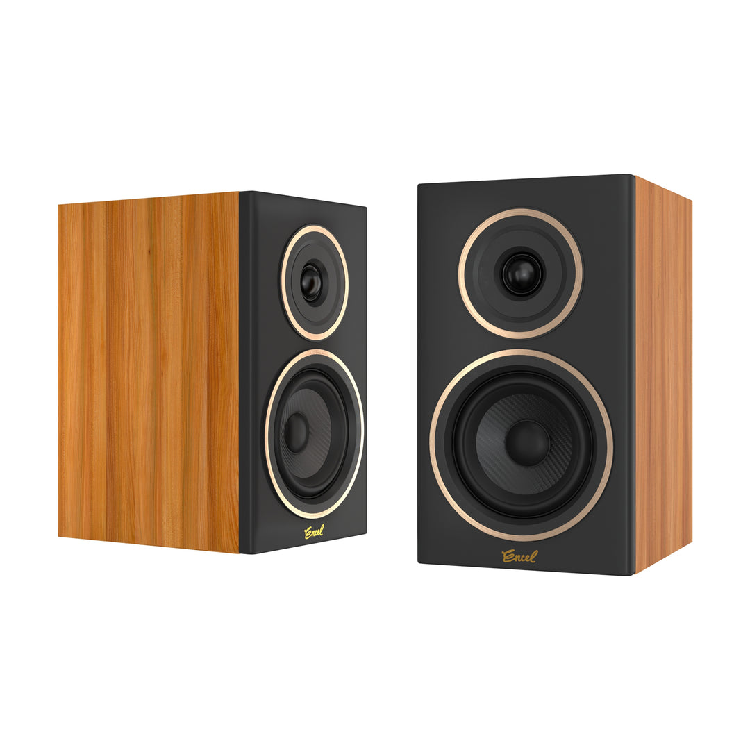 Encel Gelati Bookshelf Speakers with Magnetic Grille