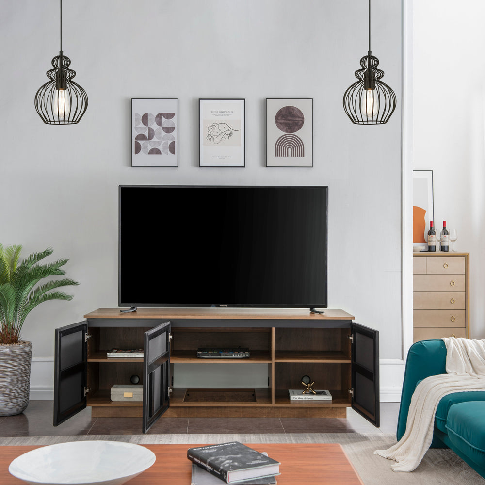 Tauris Hollywood 1800DO Entertainment Unit - Dark Oak