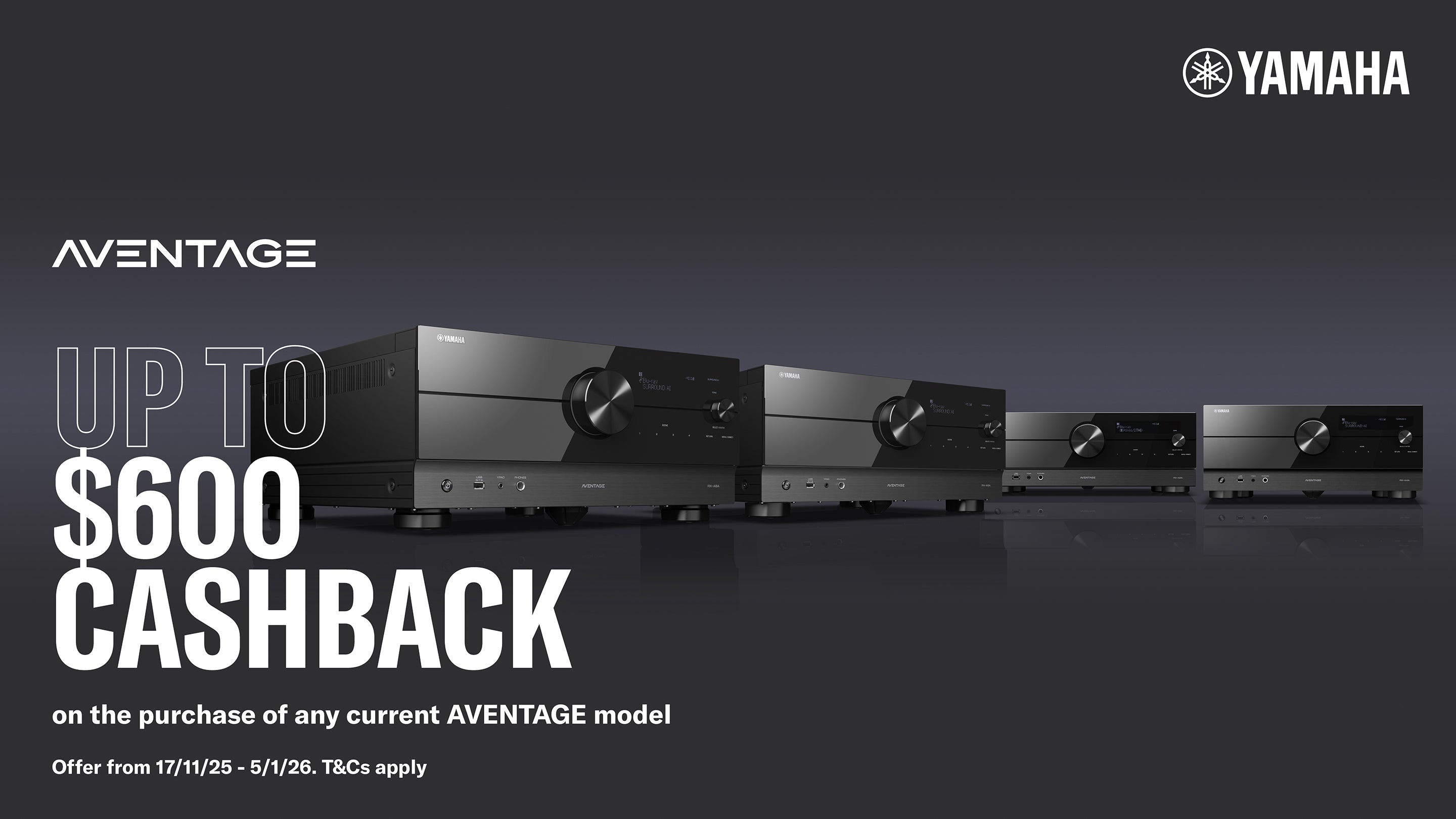 Premium Yamaha CASHBACK