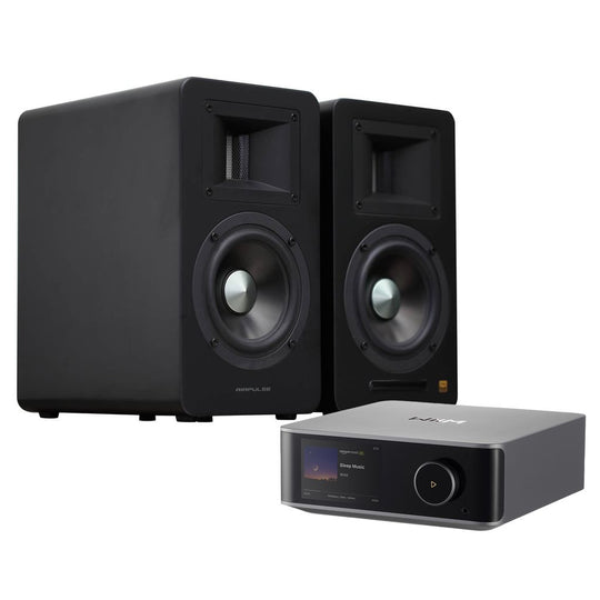 Airpulse A100 Active Bookshelf Speakers