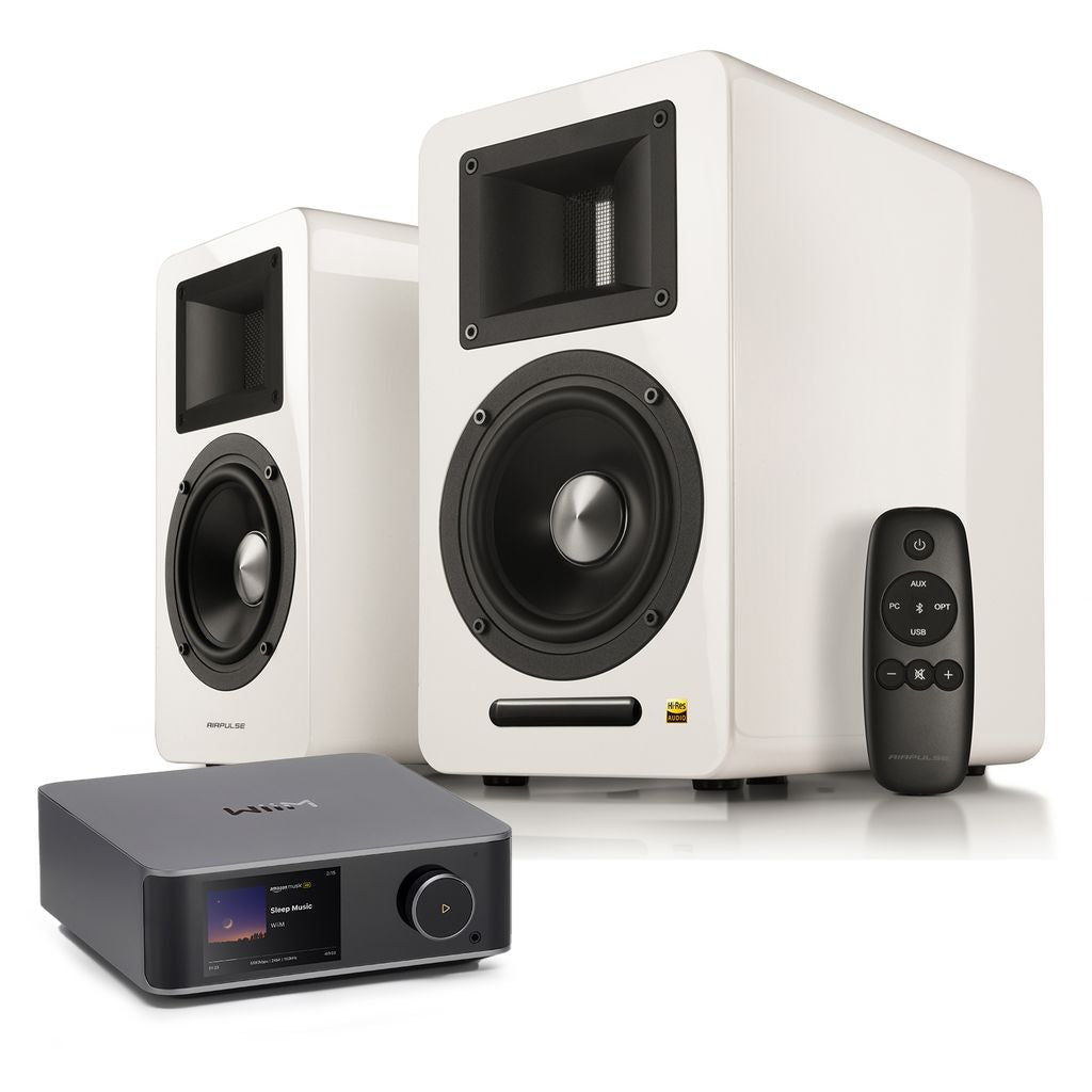 Airpulse A100 Active Bookshelf Speakers