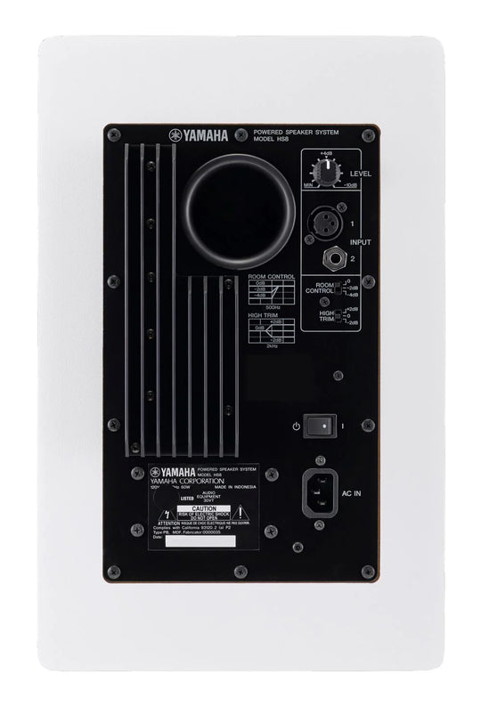 Yamaha HS8i Powered Studio Monitors (Each) White Installer - Refurbished