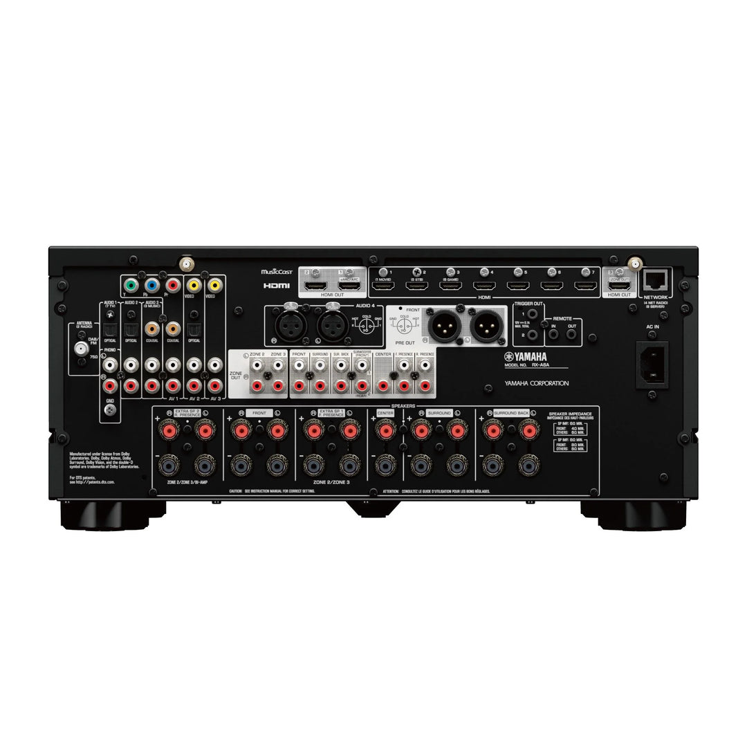 Yamaha AV Receiver RX-A6A - 9.2 Ch AV Receiver (150W)-Refurbished