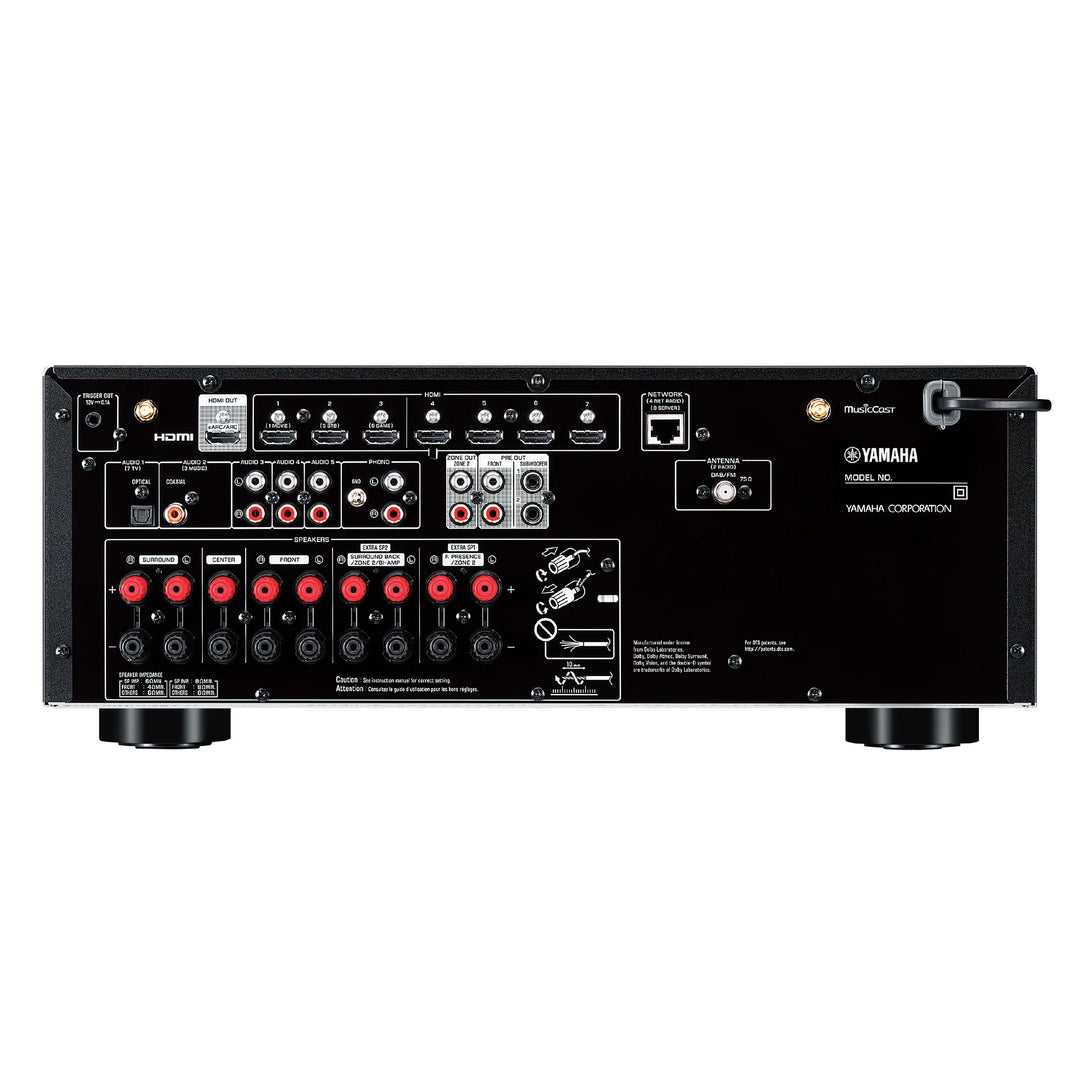 Yamaha RX-V6A 7.2 CH AV Receiver (100W)-Refurbished