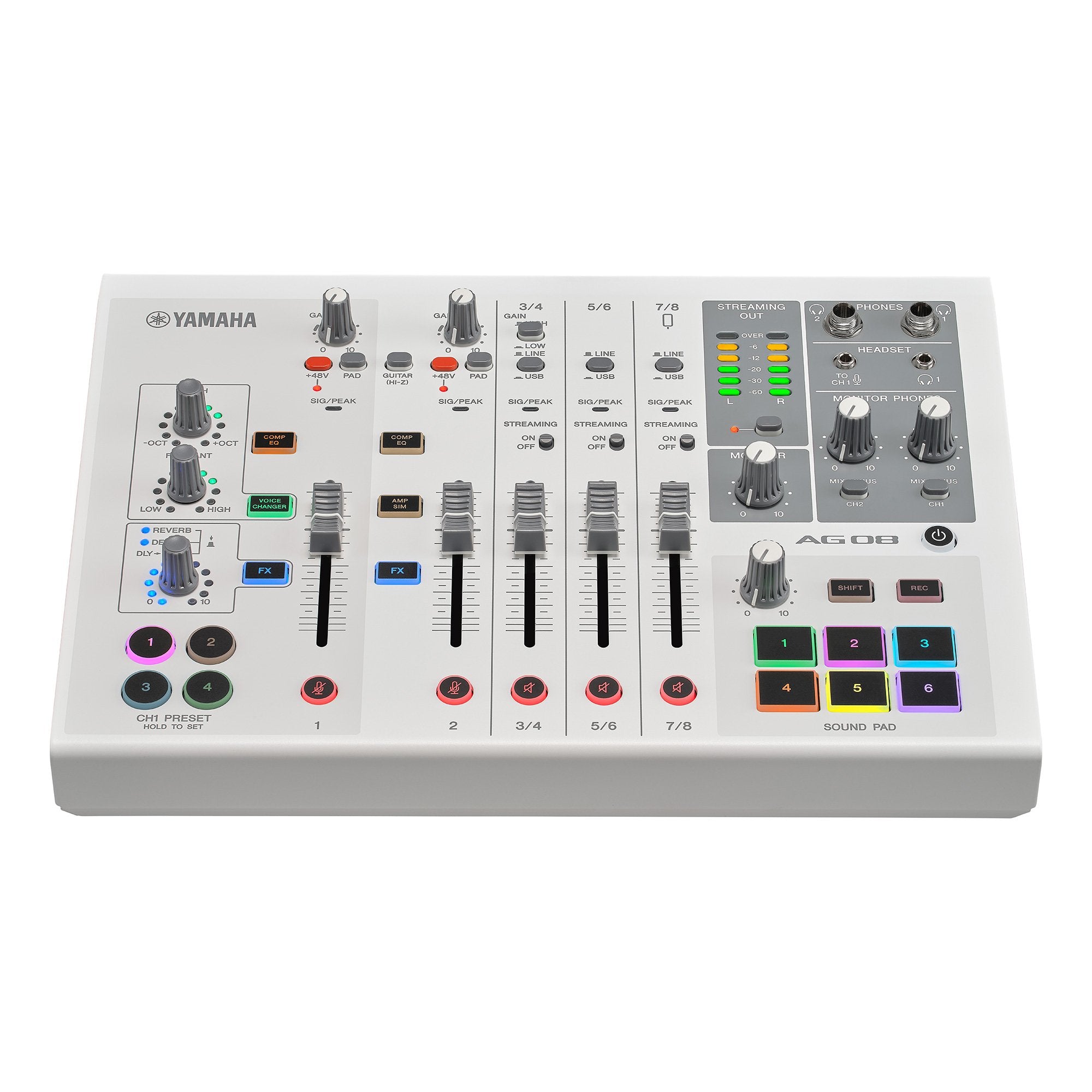Yamaha AG08 Live Streaming Mixer – Todds Hi Fi