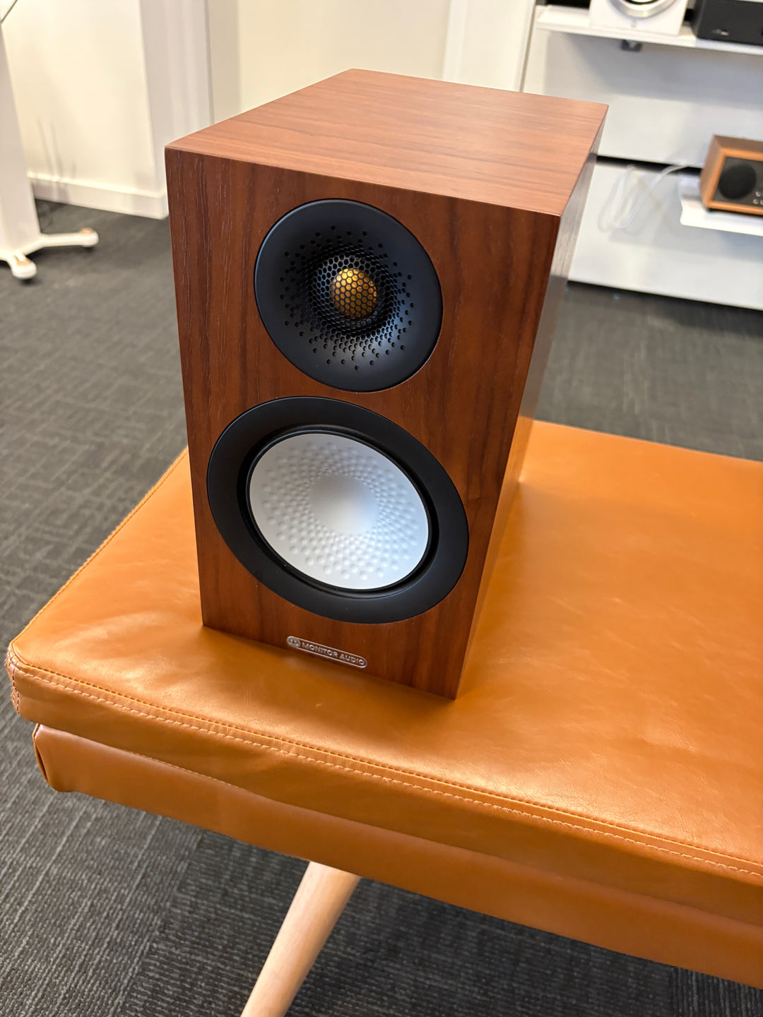 Monitor Audio Silver 50 (7G) Bookshelf Speakers Natural Walnut - OPEN BOX