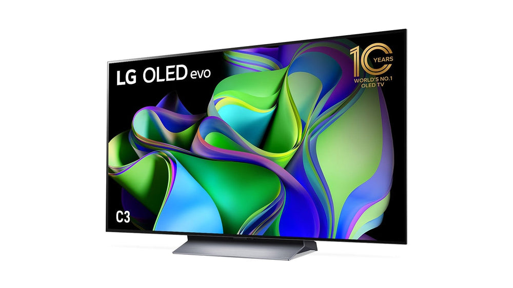 LG C3 65" 2023 OLED evo TV with Self Lit OLED Pixels