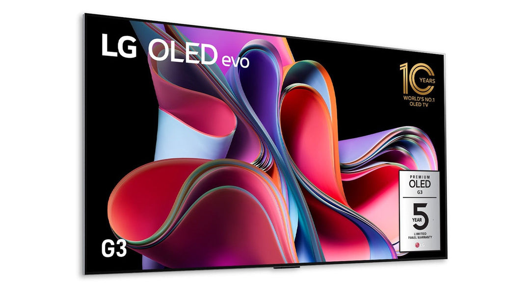 LG G3 77" 2023 OLED evo TV with Self Lit OLED Pixels