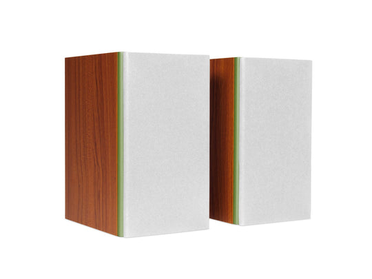 Encel Gelati Bookshelf Speakers with Magnetic Grille