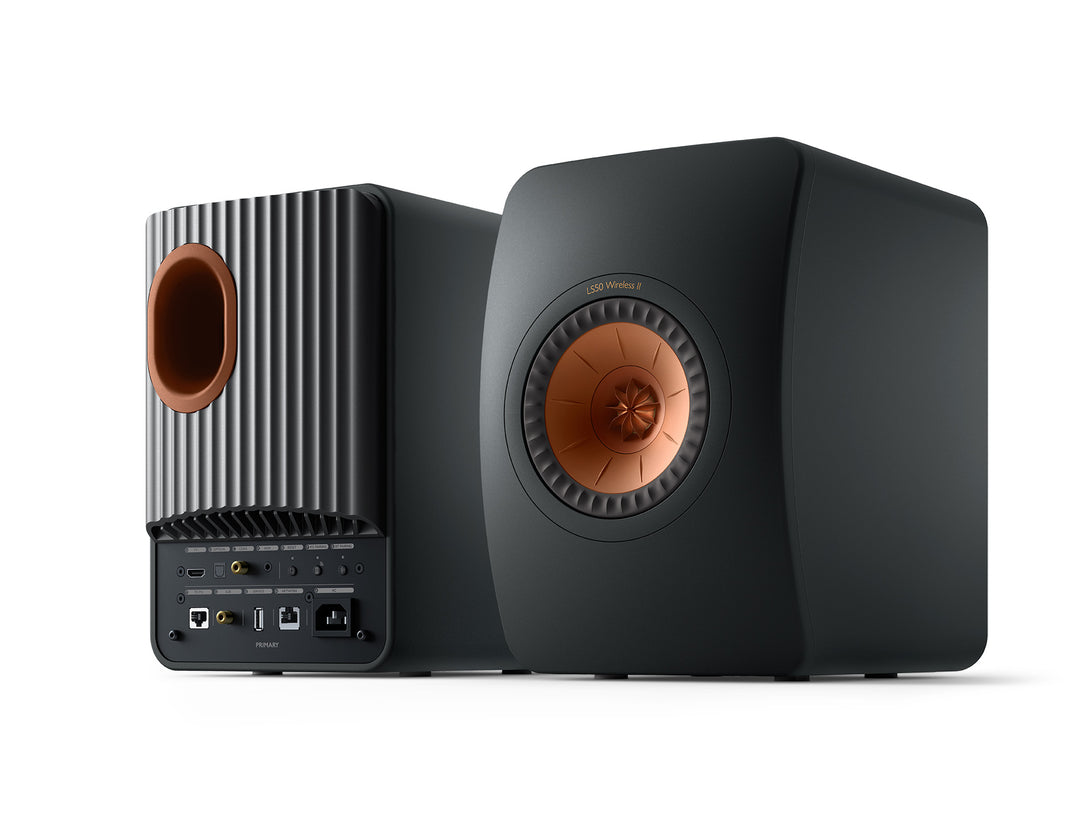KEF LS50 Wireless II Wireless Hifi Bookshelf Speakers