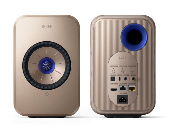 KEF LSX II Wireless Hifi Bookshelf Speakers