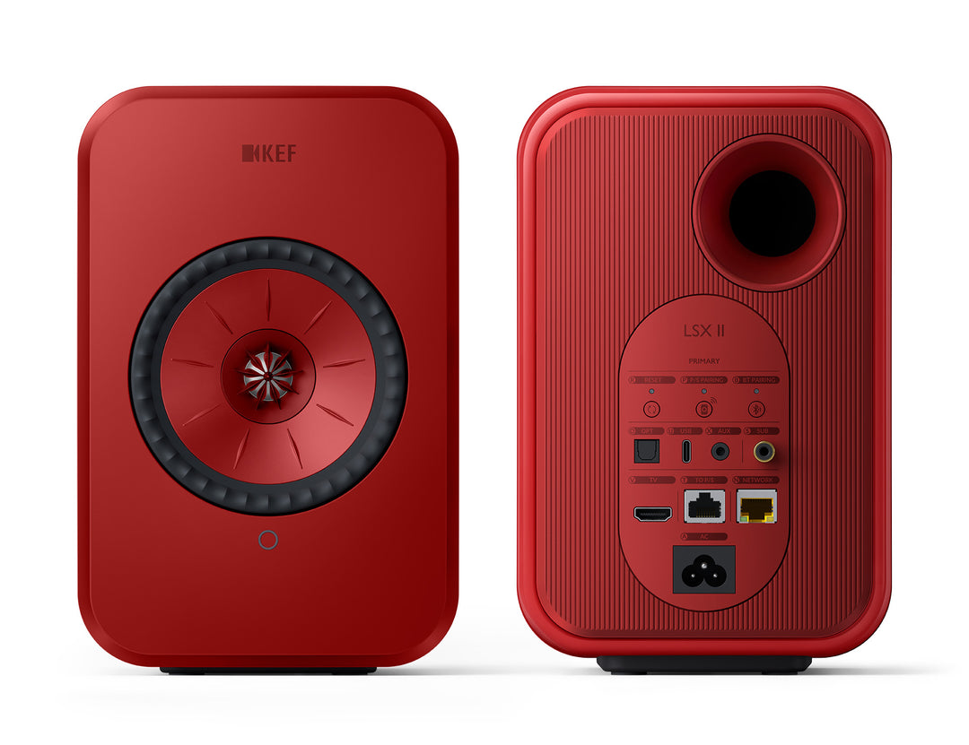KEF LSX II Wireless Hifi Bookshelf Speakers