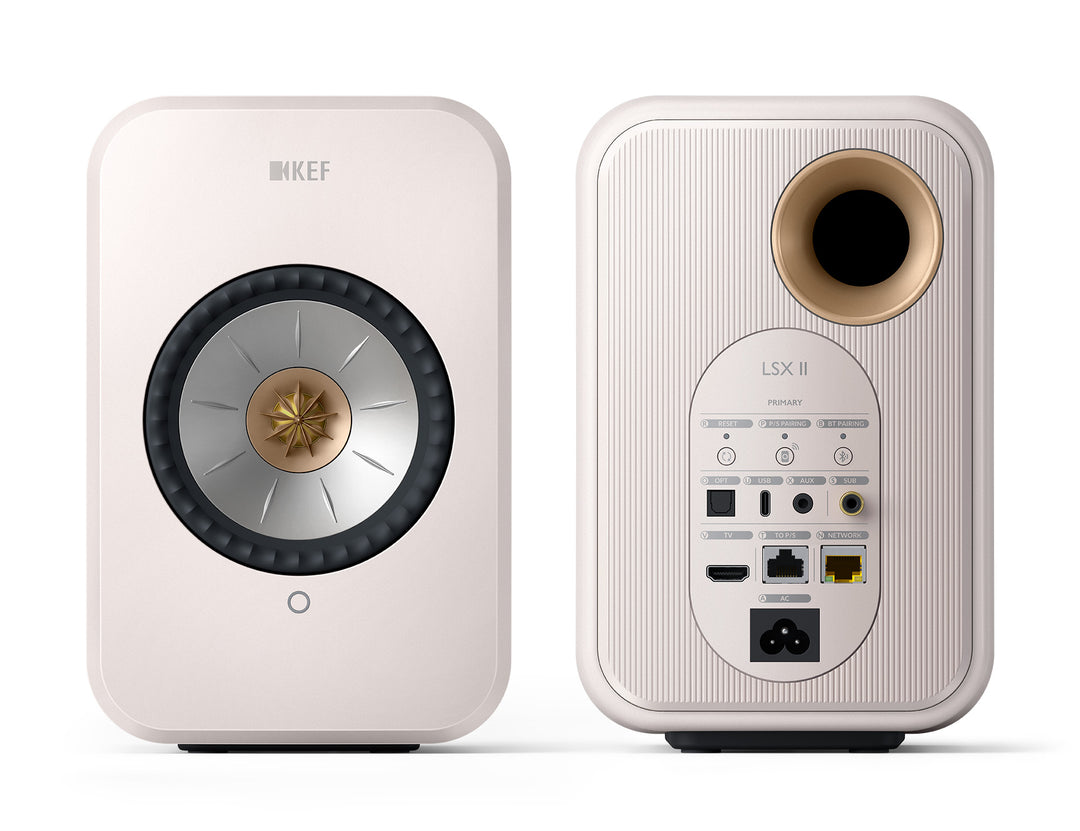 KEF LSX II Wireless Hifi Bookshelf Speakers