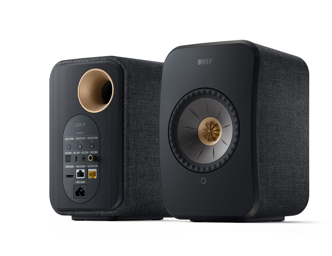 KEF LSX II Wireless Hifi Bookshelf Speakers