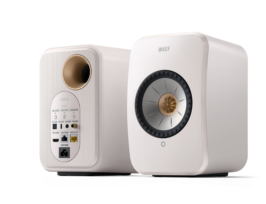 KEF LSX II Wireless Hifi Bookshelf Speakers