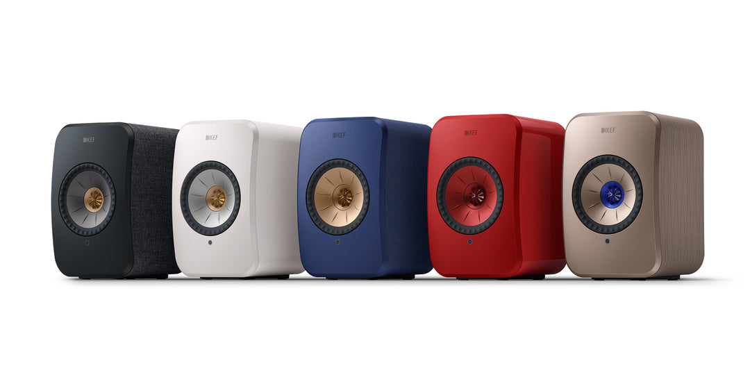 KEF LSX II Wireless Hifi Bookshelf Speakers