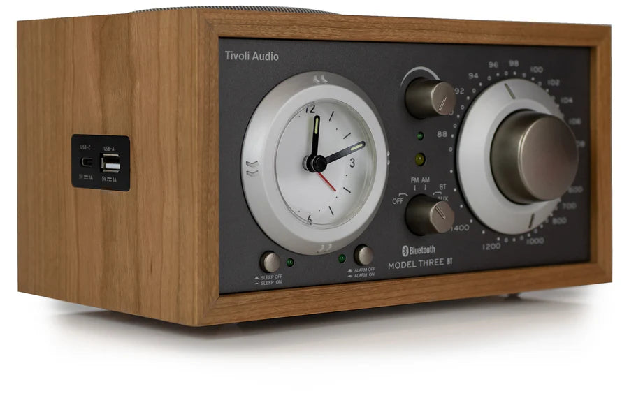 Tivoli Audio Model Three BT BT/AM/FM/Clock/USB-C