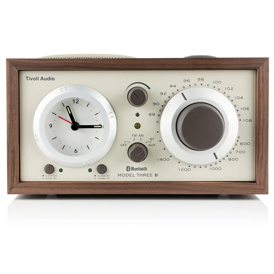 Tivoli Audio Model Three BT Bluetooth/AM/FM/Clock radio