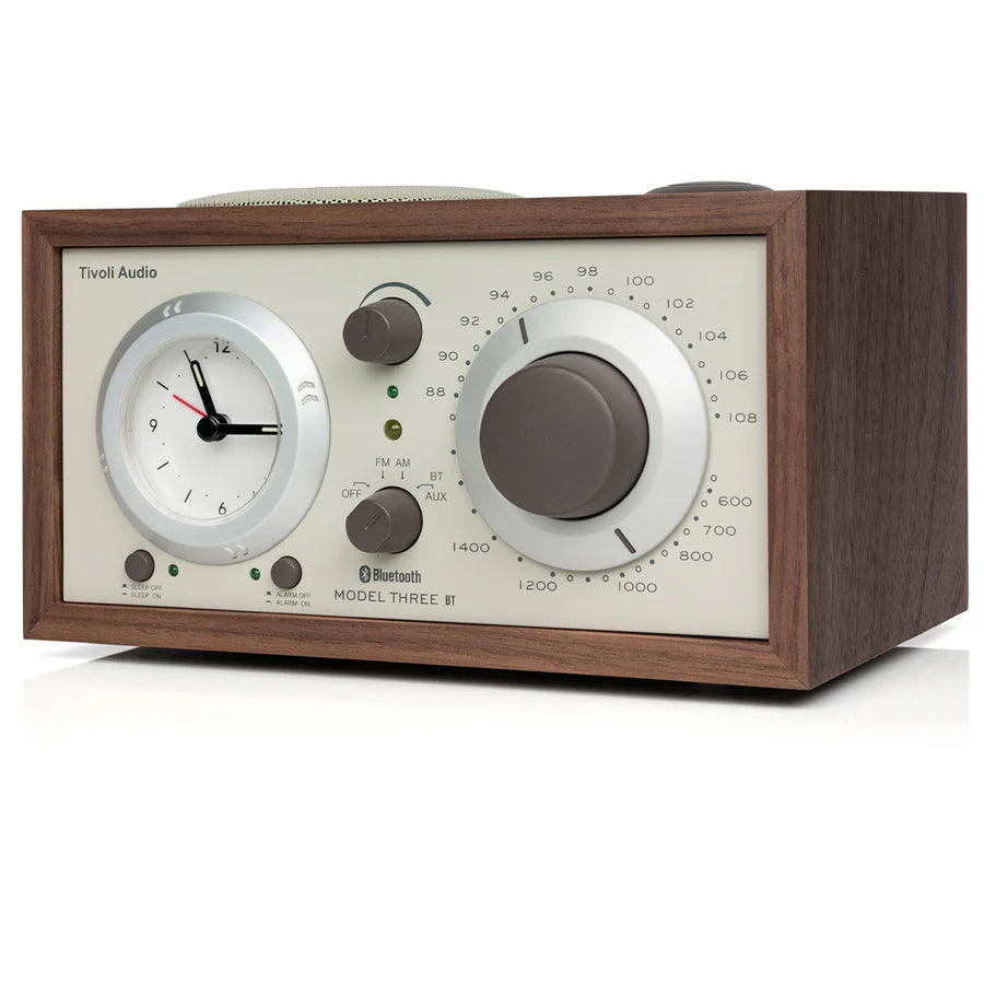 Tivoli Audio Model Three BT Bluetooth/AM/FM/Clock radio