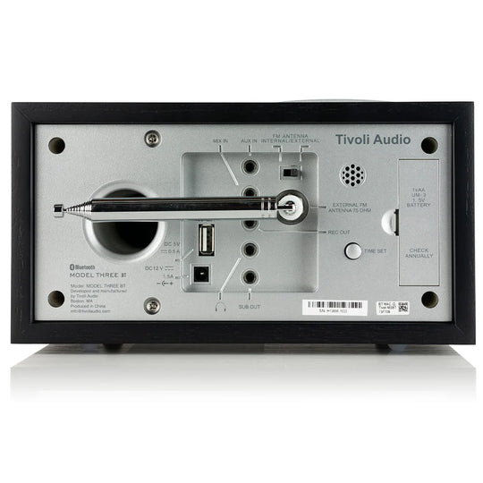 Tivoli Audio Model Three BT Bluetooth/AM/FM/Clock radio