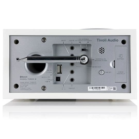 Tivoli Audio Model Three BT Bluetooth/AM/FM/Clock radio