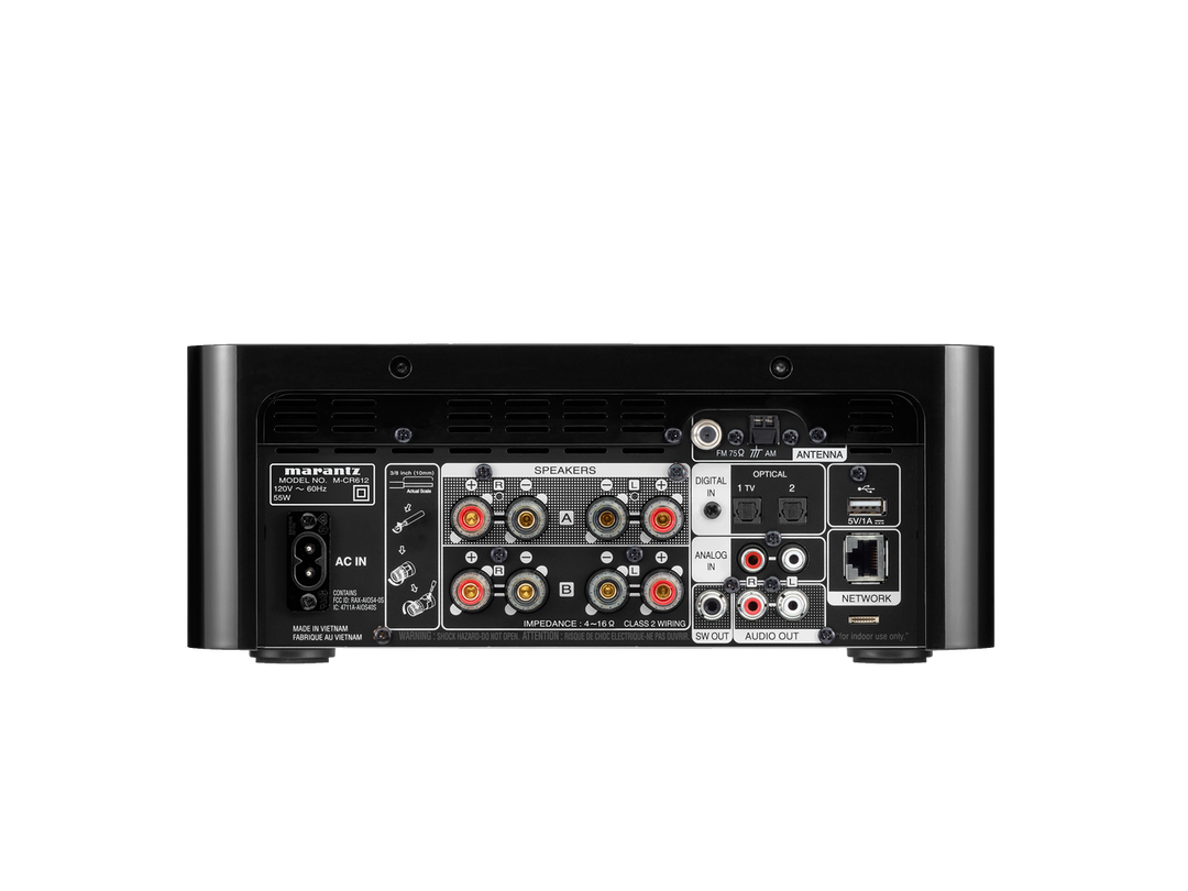Marantz M-CR612 Compact Amp/CD Player/Streamer