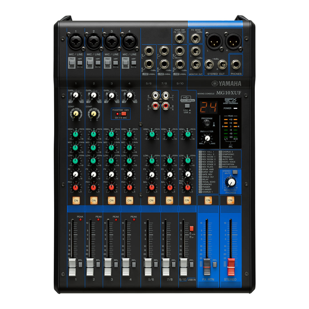 Yamaha MG10XUF 10 Channel Mixing Console - Refurbished