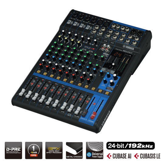 Yamaha MG12XU 12 Channel Mixing Console - Refurbished