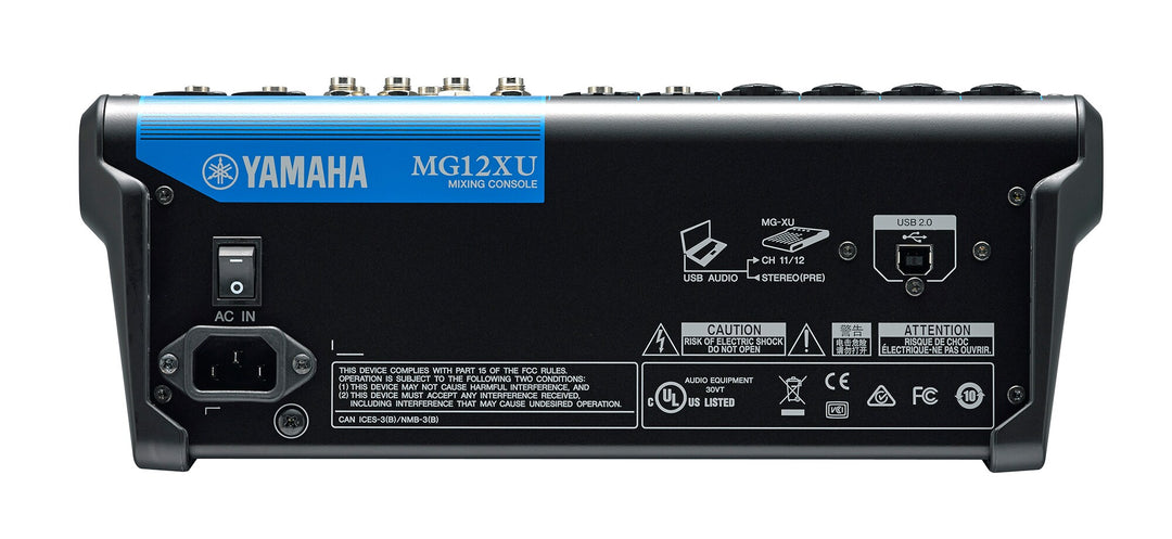 Yamaha MG12XU 12 Channel Mixing Console - Refurbished