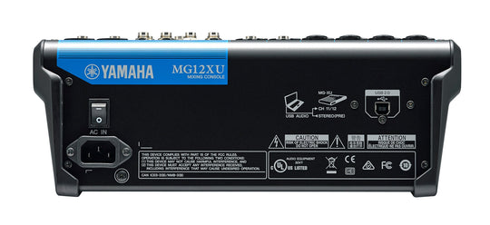 Yamaha MG12XU 12 Channel Mixing Console - Refurbished