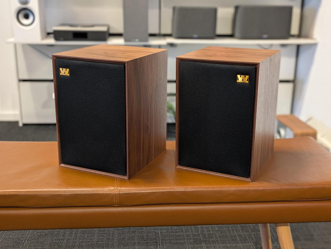 Wharfdale Denton 85th Anniversary Bookshelf Speakers Walnut - Trade In