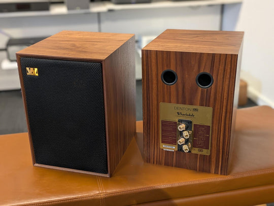 Wharfdale Denton 85th Anniversary Bookshelf Speakers Walnut - Trade In
